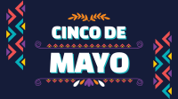 Cinco De Mayo Triangles Zoom Background Image Preview