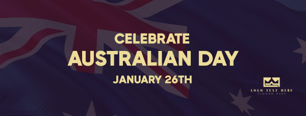 Australian Day Flag Facebook Cover Design Image Preview