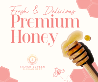 Premium Fresh Honey Facebook Post Design