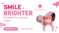 Oral Health Checkup Facebook Event Cover Design