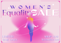 Women Equality Sale Postcard Preview