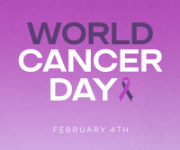 Minimalist World Cancer Day Facebook Post Design