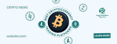 Cryptocurrency Trading Platforms Facebook cover Image Preview