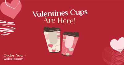 Valentines Cups Facebook ad Image Preview