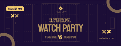 Super Bowl Touchdown Facebook cover Image Preview