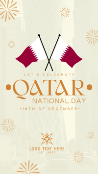 Qatar Independence Day Instagram Reel Image Preview