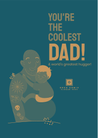 Coolest Dad Flyer Image Preview