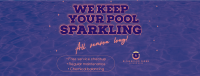 Sparkling Pool Services Facebook Cover Image Preview