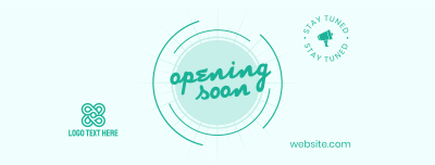 Simple Business Opening Soon Facebook cover Image Preview
