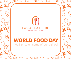 World Food Day Pattern Facebook post Image Preview