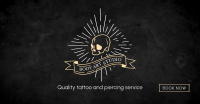 Tattoo and Piercing Facebook ad Image Preview
