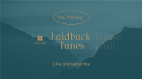 Laidback Tunes Playlist YouTube Banner Design