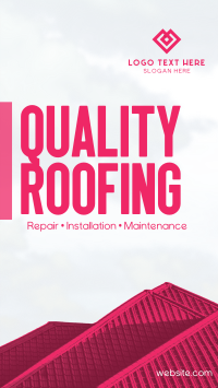 Quality Roofs Instagram Reel Design
