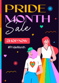 Pride Month Sale Flyer Image Preview
