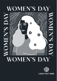 Women's Day Portrait Flyer Design