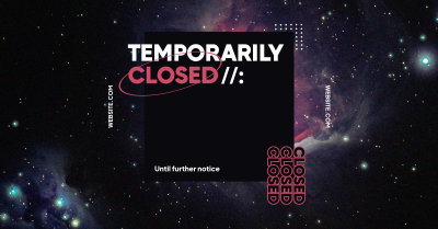 Temporarily Closed Facebook ad Image Preview