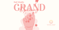 Nail Salon Opening Facebook ad Image Preview
