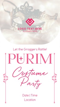 Purim Costume Party TikTok video Image Preview