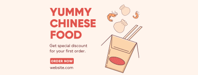 Asian Food Delivery Facebook cover Image Preview
