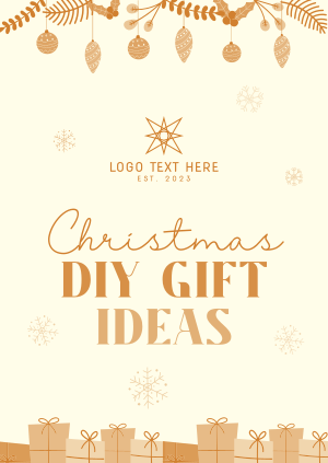 DIY Christmas Gifts Poster Image Preview