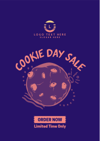 Chunky Crunchy Cookie Flyer Design