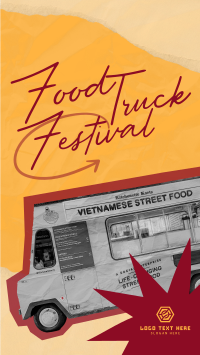 Food Truck Festival TikTok video Image Preview