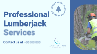 Professional Lumberjack Service Animation Preview