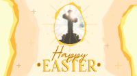 Religious Easter Facebook Event Cover Design