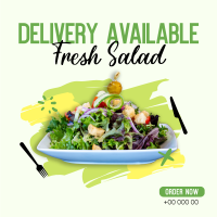 Fresh Salad Instagram post Image Preview