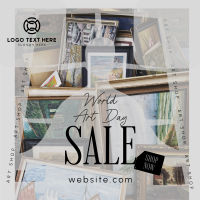 World Art Day Sale Instagram post Image Preview