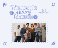 Celebrating Women History Facebook post Image Preview