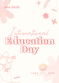 Celebrate Education Day Poster Image Preview