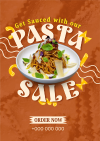 Saucy Pasta Sale Poster Preview