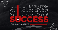 Success as Daily Agenda Facebook ad Image Preview