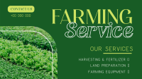 Farmland Exclusive Service Facebook Event Cover Design