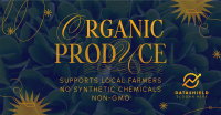 Minimalist Organic Produce Facebook Ad Design