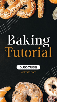 Tutorial In Baking YouTube short Image Preview