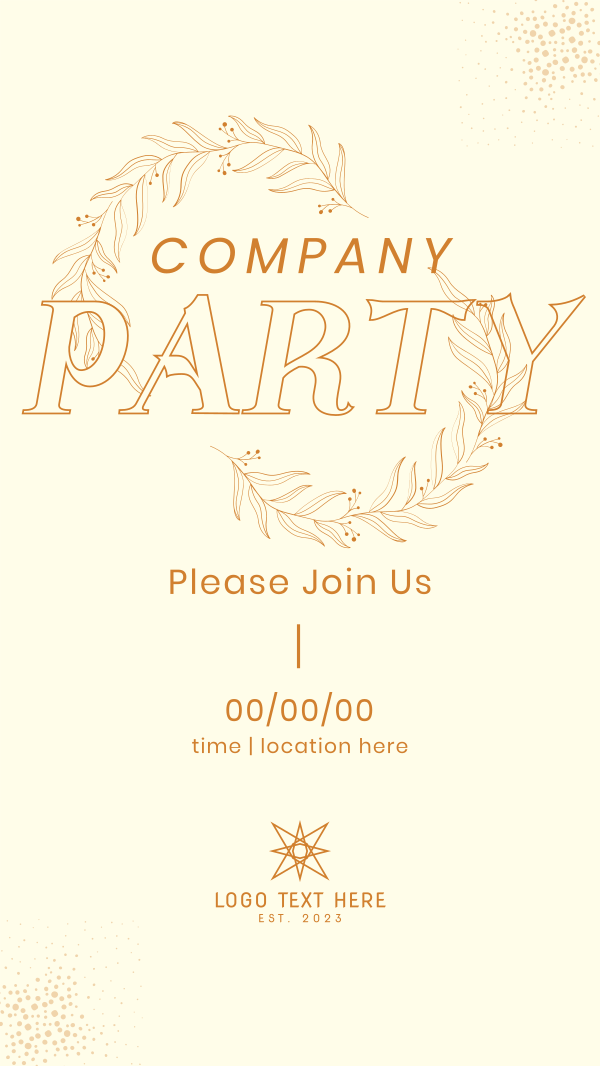 Company Party Facebook Story Design Image Preview
