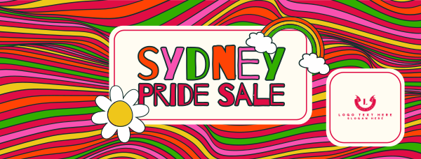 Aughts Sydney Pride Facebook Cover Design Image Preview