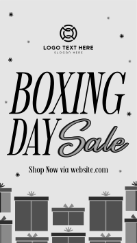 Boxing Day Presents Instagram story Image Preview