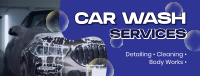 Carwash Auto Detailing Facebook Cover Design