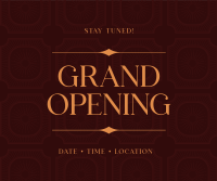 Vintage Grand Opening Facebook post Image Preview