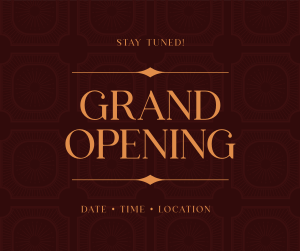 Vintage Grand Opening Facebook post Image Preview