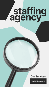 Jigsaw Staffing Agency Instagram Story Design