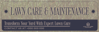 Modern Lawn Services Twitter Header Design