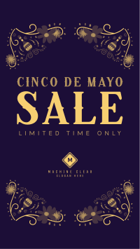 Mexican Party Sale Facebook story Image Preview