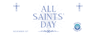 Solemn Saints' Day Facebook cover Image Preview
