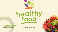 Fresh Healthy Foods Facebook Event Cover Image Preview