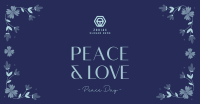 Floral Peace Day Facebook ad Image Preview
