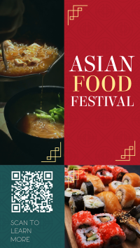 Asian Food Fest Instagram Story Design
